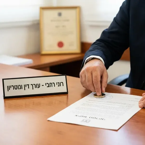 שירותי נוטריון מקצועיים